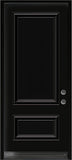 2-Panel Steel Insulated Entry Doors, 80" Tall-White Or Black