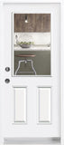 Steel Insulated Entry Doors-Half Size (22" x 36") Glass