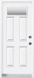 Steel Insulated Entry Doors-Small Glass at Top