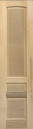 RAISED PANEL DOOR 3-PANEL ARCH TOP 24" x 96"-MINOR BLEMISH-1