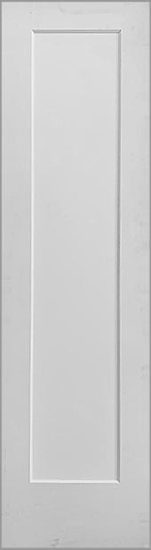 FLAT 1-PANEL DOORS, PRIMED, BEVELED BEADING - MINOR BLEMISH - 0