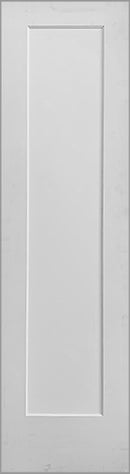 FLAT 1-PANEL DOORS, PRIMED, BEVELED BEADING - MINOR BLEMISH-2