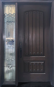 Fiberglass Front Entry System-Door and 1 Sidelite-51" x 82"