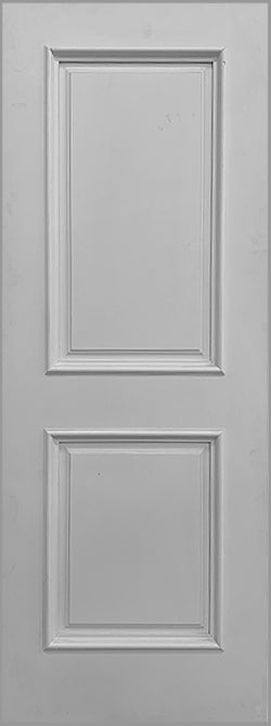 RAISED 2-PANEL DOOR "CAPRI" MOULDED-30" x 80" MINOR BLEMISH