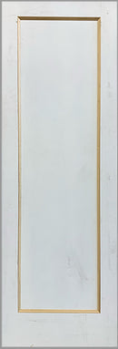 FLAT 1-PANEL DOORS, PRIMED, BEVELED BEADING - MINOR BLEMISH-1