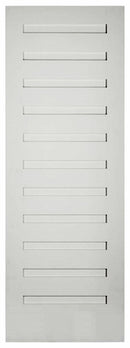 Interior 11 Panel Shaker Doors White Primed 80" Tall-1