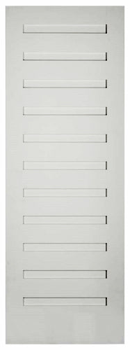 Interior 11 Panel Shaker Doors White Primed 80" Tall