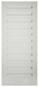 Interior 11 Panel Shaker Doors White Primed 80" Tall-3