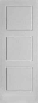 Shaker Door 3-Panel Design High Definition 30" x 90"-1