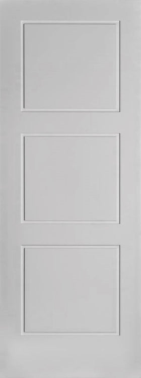 Shaker Door 3-Panel Design High Definition 30" x 90"