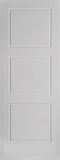 Shaker Door 3-Panel Design High Definition 30" x 90"