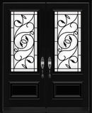 "Brela" Wrought Iron Design Double Entry Systems-2