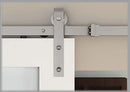 Bent Strap Barn Door Hardware Kit-Stainless Steel-4