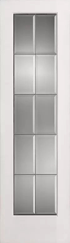 French Interior Doors Clear Beveled Glass with Caming.