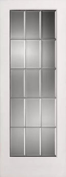 French Interior Doors Clear Beveled Glass with Caming.-1