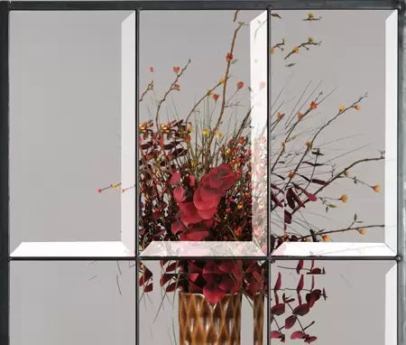 French Interior Doors Clear Beveled Glass with Caming.