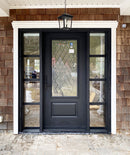 "Canterbury" Design Entry System with Divided Lite Sidelites-2