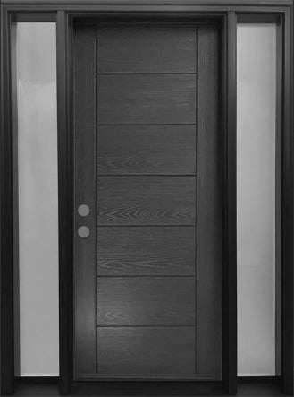 "Contempra" Design Modern Fiberglass Entry Systems - 0