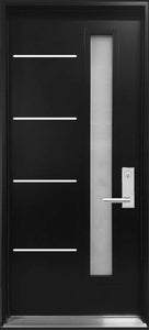 "Contempra-3" Design Modern Entry Doors