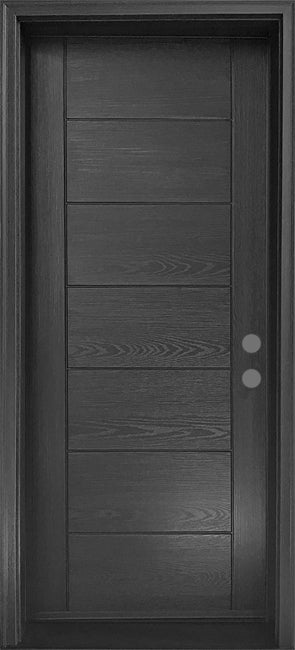 "Contempra" Design Modern Fiberglass Entry Doors