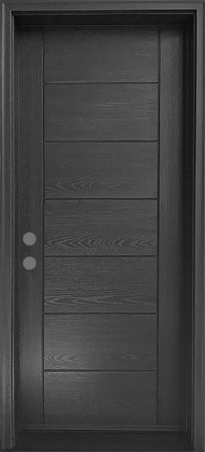 "Contempra" Design Modern Fiberglass Entry Doors - 0