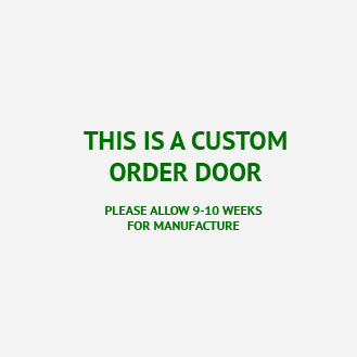 Shaker Doors 3 Panel In-line Primed 80" Tall (Trimlite)