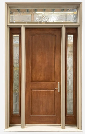 Grande Elegance Front Entry Door System 6 ft. Wide x 10 ft. Tall