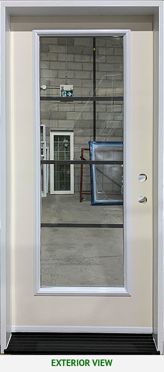 Fiberglass Entry Door-Full Length 4 Lite Style-36