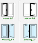 French Patio Doors with Clear Glass-5