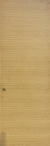FLUSH SOLID CORE DOOR 32" x 94" IN RED OAK-HORIZONTAL GRAIN