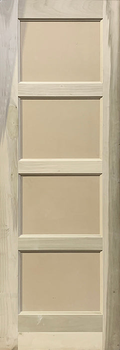Flat Panel Door 4-Panel Design 28