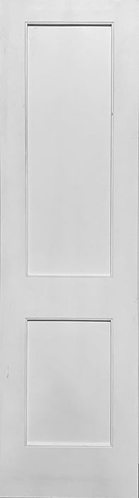 FLAT PANEL 2-PANEL DOORS, SQUARE BEADING-90" TALL