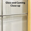 French 10-Lite Clear Beveled Glass Zinc Caming 26 x 80 ONE ONLY-2