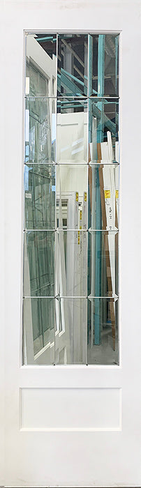 French Door 15-Lite Zinc Caming 28 x 96