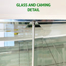 French Door 15-Lite Zinc Caming 28 x 94-2