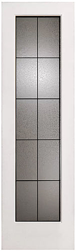 French Interior Doors Gluechip Frosted Glass with Caming.
