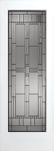 French Interior Doors Decorative "Artisan" Glass Design