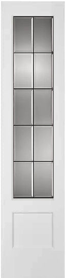French Interior Doors Clear Beveled Glass with Caming.-7