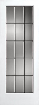French Interior Doors Clear Beveled Glass with Caming.-8