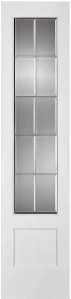French Interior Doors Clear Beveled Glass with Caming.