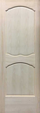 Raised 2 Panel Metrie "French Curves" Solid Interior Doors-2