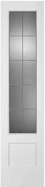 French Interior Doors Gluechip Frosted Glass with Caming.