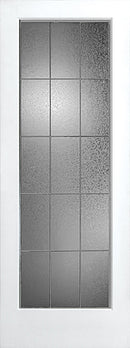 French Interior Doors Gluechip Frosted Glass with Caming.-1