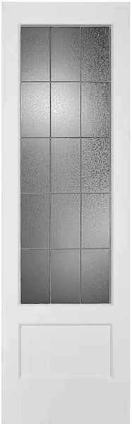 French Interior Doors Gluechip Frosted Glass with Caming.