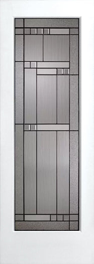 French Interior Doors "Harlow" Glass Design - 0