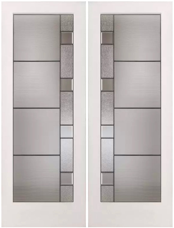 French Interior Doors "Modena" Design, 80" Tall.