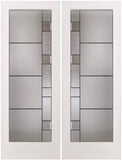 French Interior Doors "Modena" Design, 80" Tall