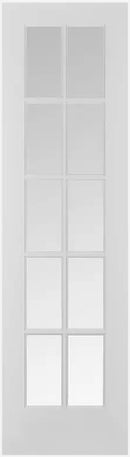 French Interior Wood Grill Doors Clear Glass.-2