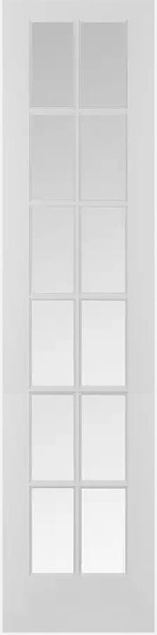 French Door 12-Lite SATIN Frosted Glass 24