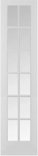 French Interior Wood Grill Doors Clear Glass.-4